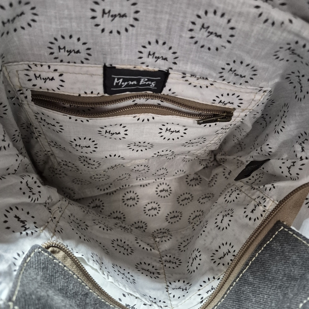 Brown and Black Patterned Backpack NWT - image 5